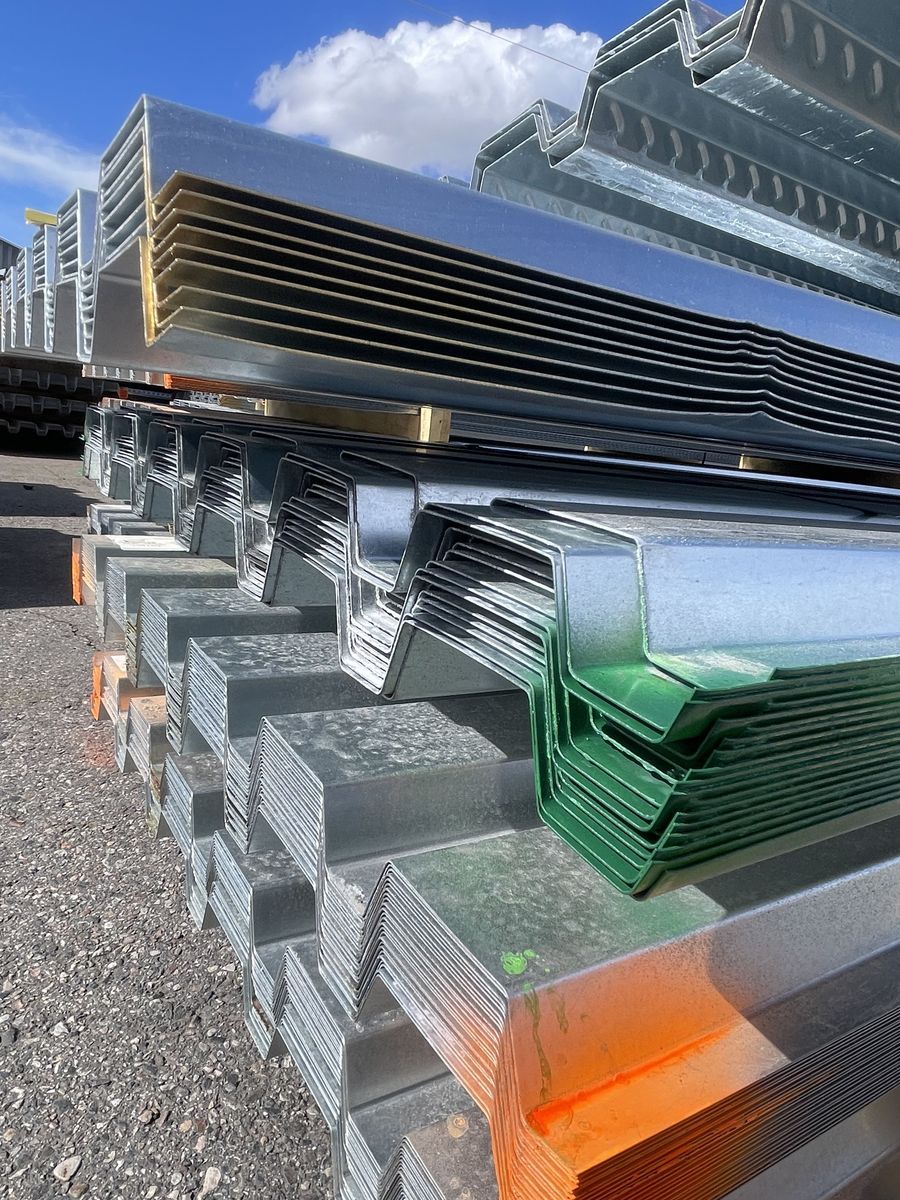UNBEATABLE PRICE!! Steel Roof Deck – 1.5" B Deck 20 GA 1-1/2" Rib x 36" x 302" – $210.95 each