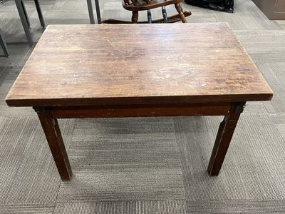 Vintage Solid Wood Kids Table