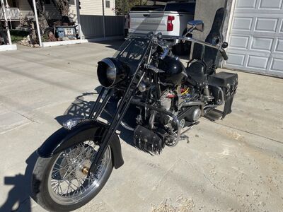 1951 Panhead Harley davidson