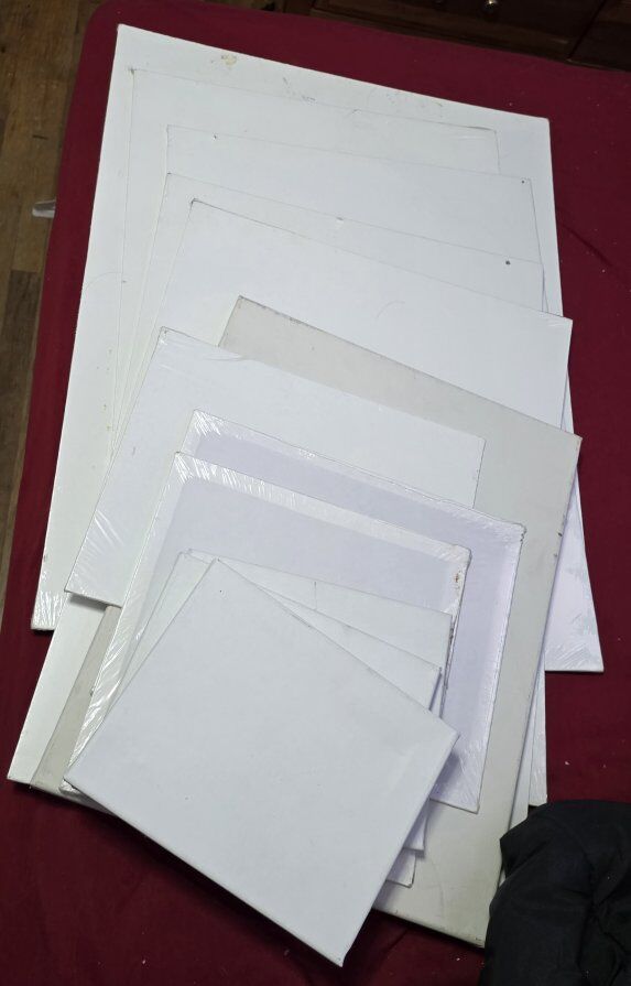 Art Canvas lot various sizes New