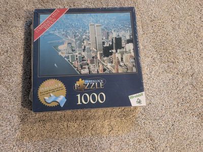 Wrebbit 1000 Piece Perfalock Commemorative Edition World Trade Center Puzzle