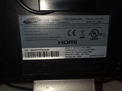 Samsung 28" 4k LCD Professional - u28d590d