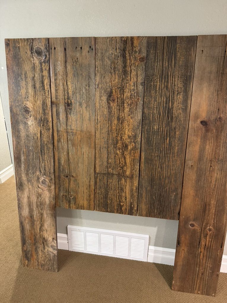 Reclaimed Wood  Custom Headboard