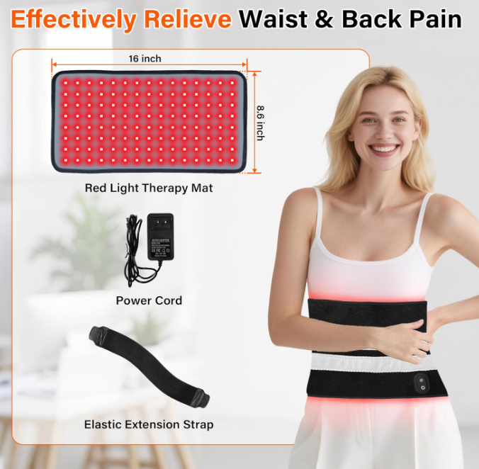 New in box Red Light Therapy Mat