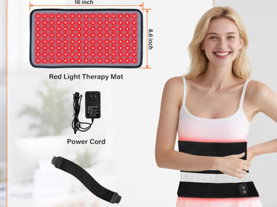 New in box Red Light Therapy Mat