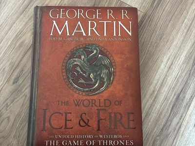 The World of Ice & Fire Hardcover Book by George R. R. Martin