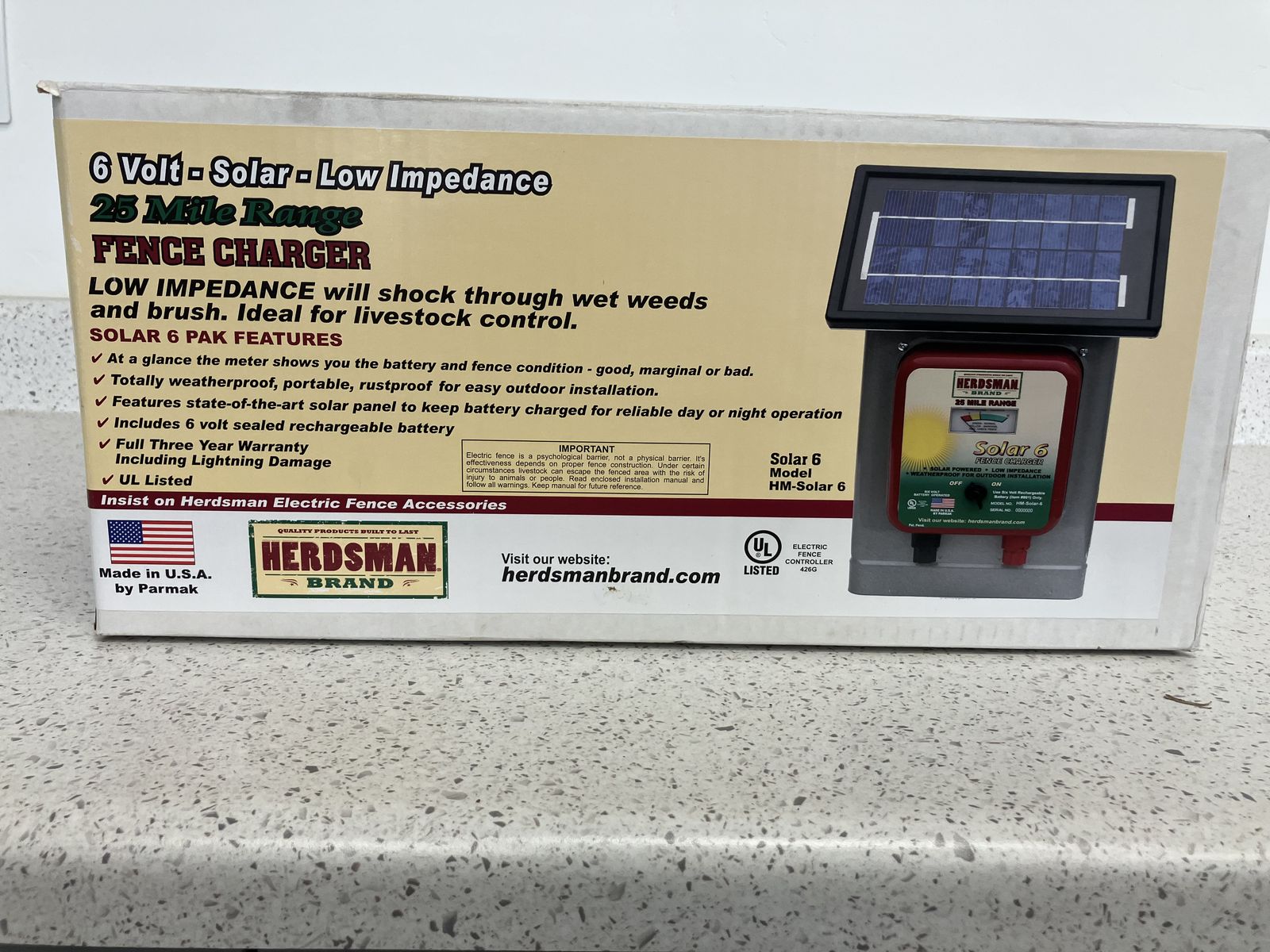 Solar Powered Electric Fence