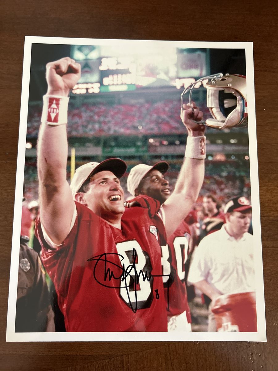 Steve Young Autograph San Fransico 49ers 8x10 Auto