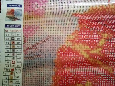 Do What Makes You Sparkle Diamond Art Painting Kit - Four Seasons Tree 38x47cm DAC-116AB2. All materials included.