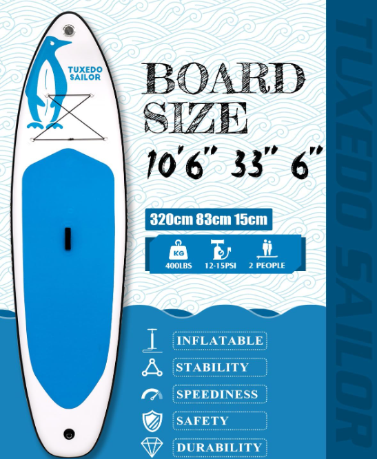 New in box Inflatable Paddle Board