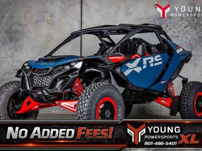 2026 Can-Am® Maverick R X RS with Smart-Shox Dusty Navy