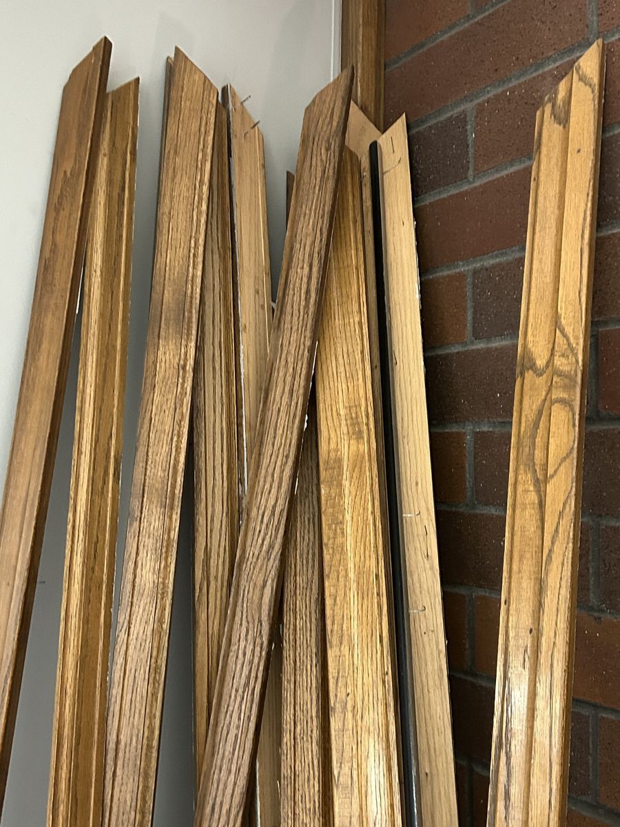 Oak door trim - precut