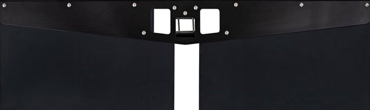 Buyers Products 8597220 No Drill Truck Mud Flaps, Receiver Fit, 20 Inch No-Drill Hitch-Mounted Mud Flaps Help Protect Trucks And