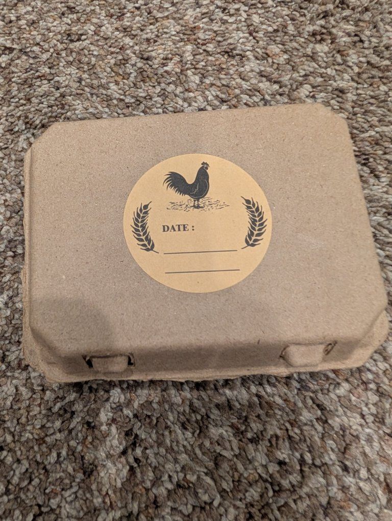 Jumbo quail egg cartons