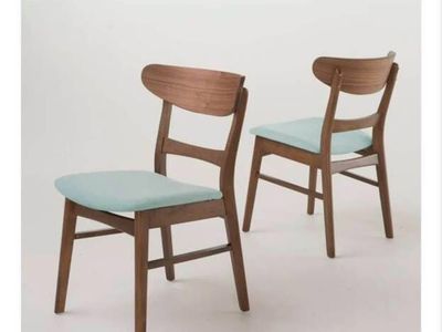 Dining Chair Set Of 2 - Green/Teal - 6 sets Available