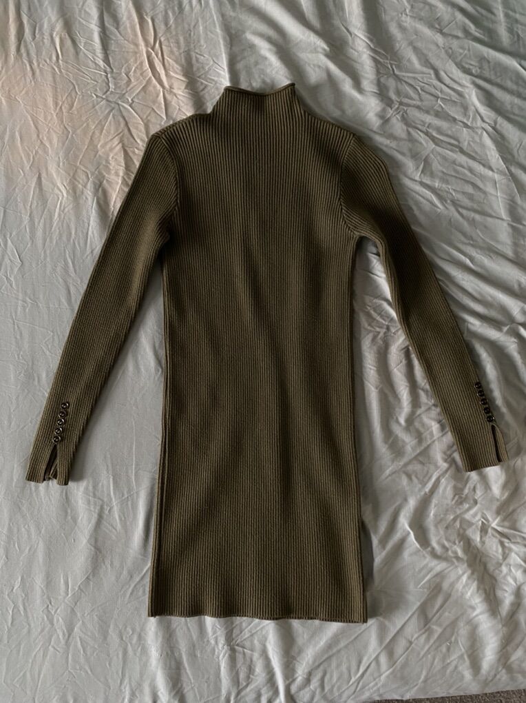 Sweater dress Khaki