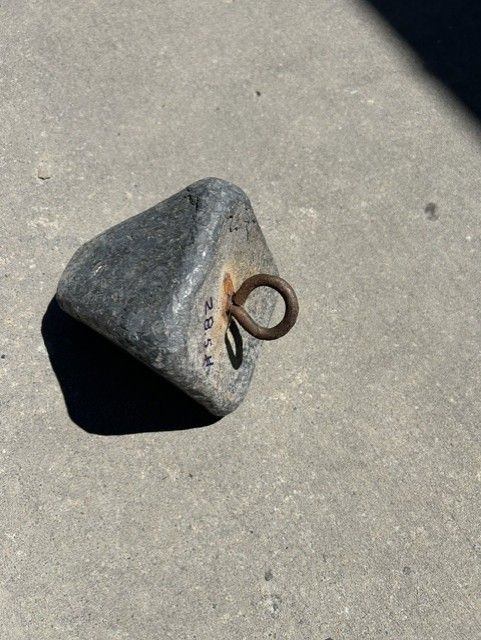 PYRAMID LEAD BOAT ANCHOR 28.5 LBS