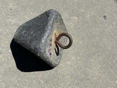 PYRAMID LEAD BOAT ANCHOR 28.5 LBS