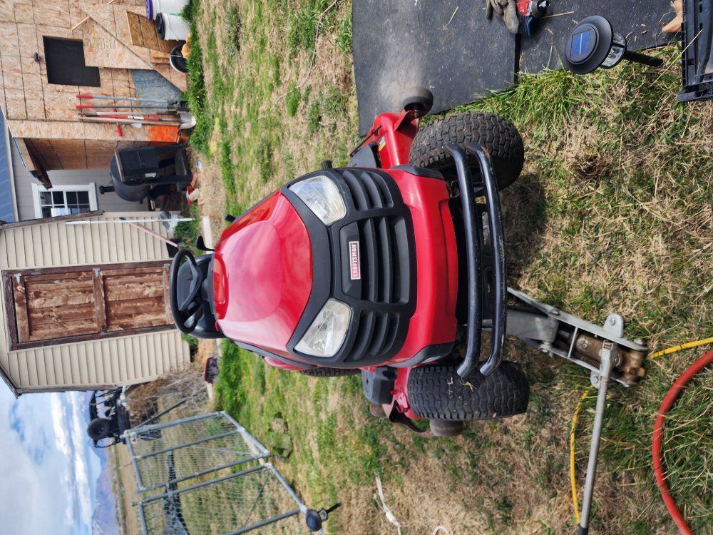 craftsman riding lawn mower