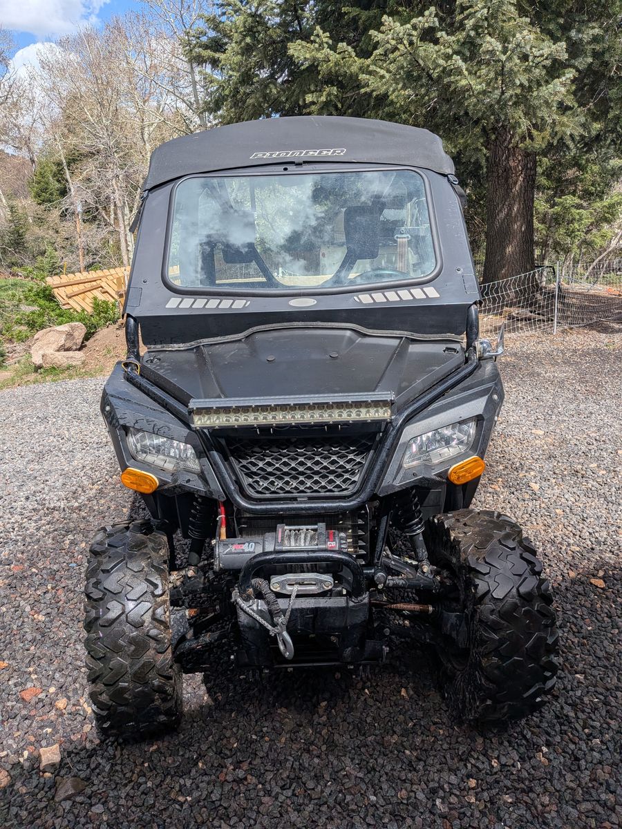 2016 Honda Pioneer 500 SxS with extras