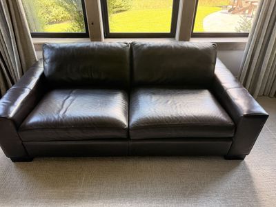 Leather Couch
