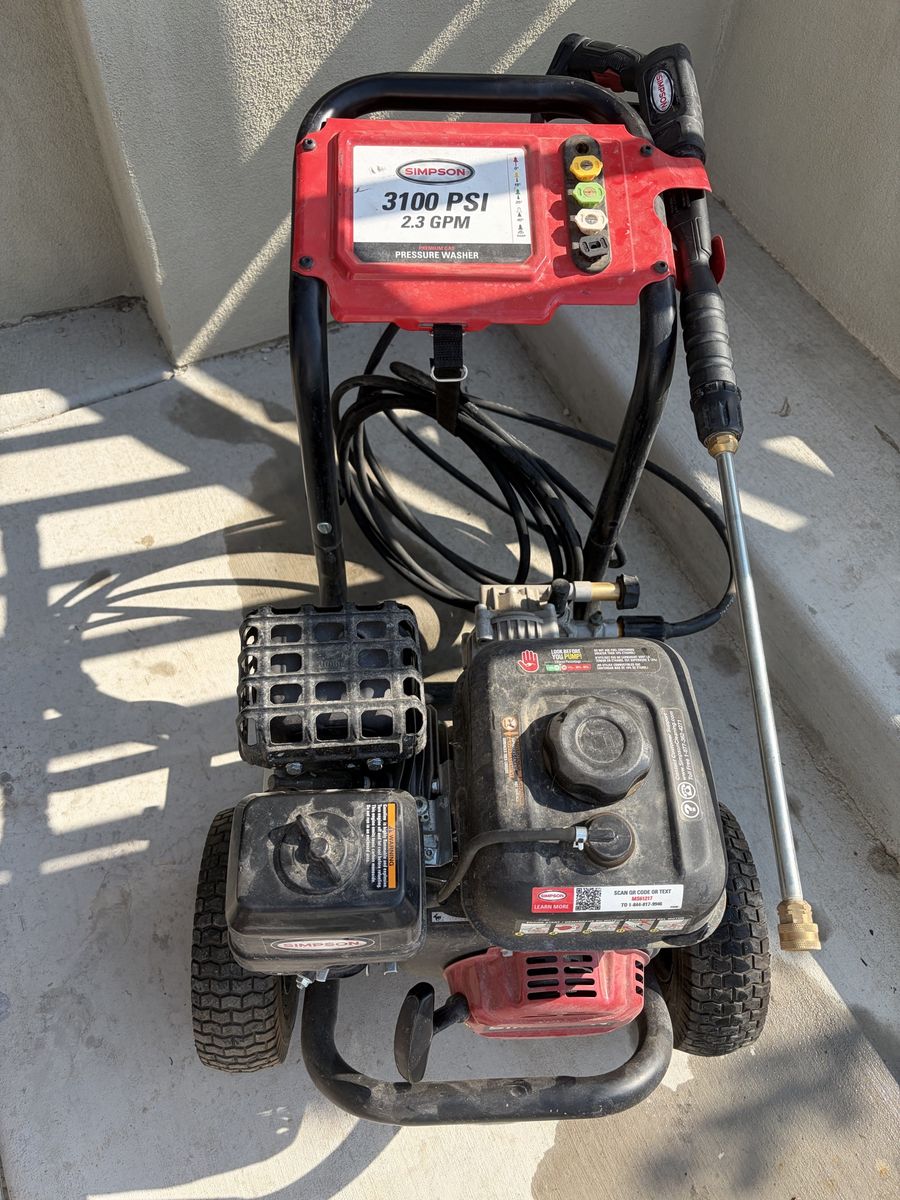 Simpson 3100 PSI Power Washer