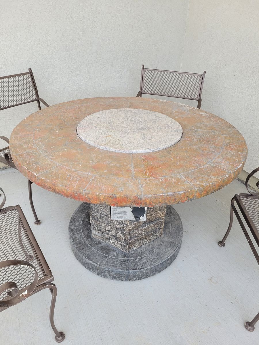 44" Fire pit table Natural Gas or Propane
