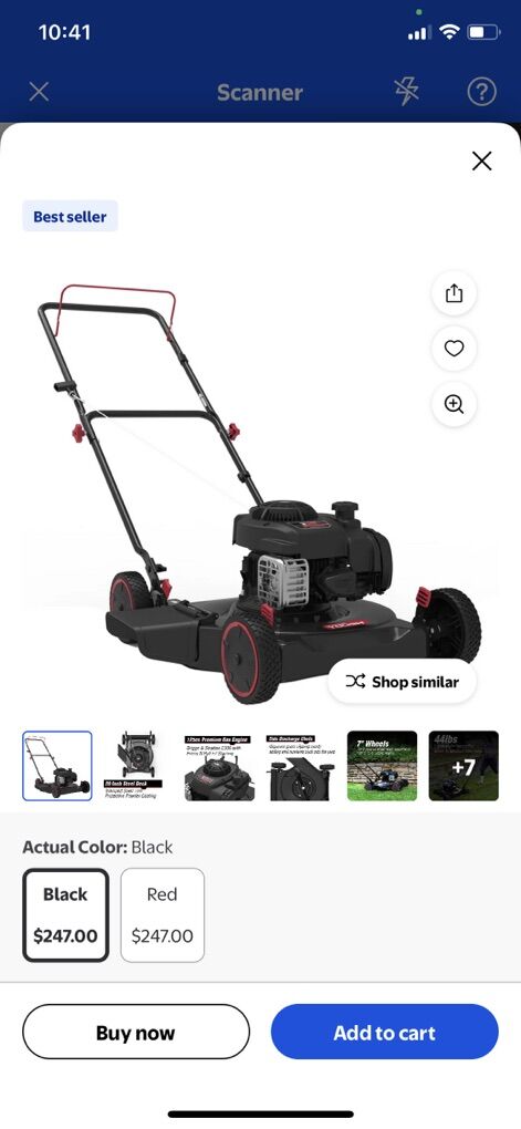 New Gas Lawn Mower