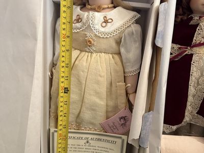 Porcelain Doll Certificate Of Authenticity