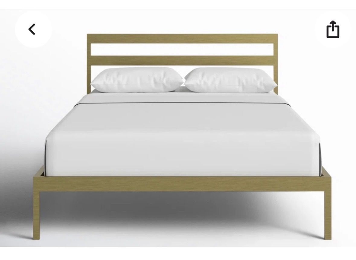 Zinus king size bed with mattress