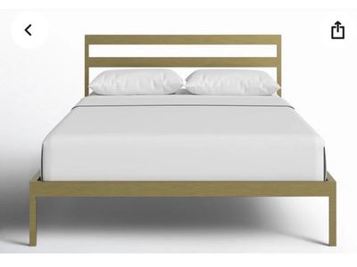 Zinus king size bed with mattress
