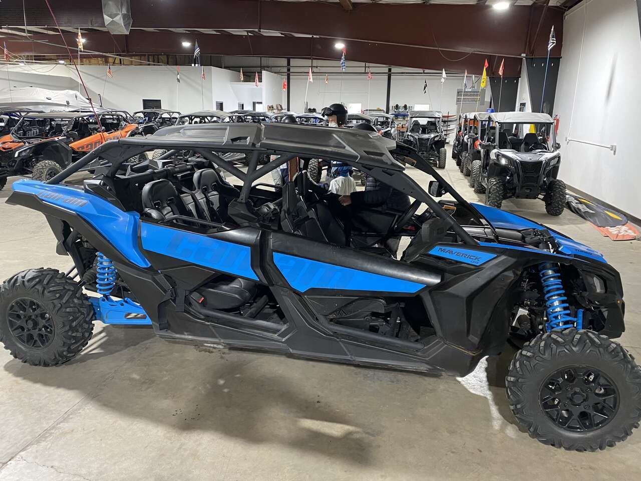 2021 Can-Am Maverick Max DS Turbo R 172 HP 4-Seater — 2,400 Miles