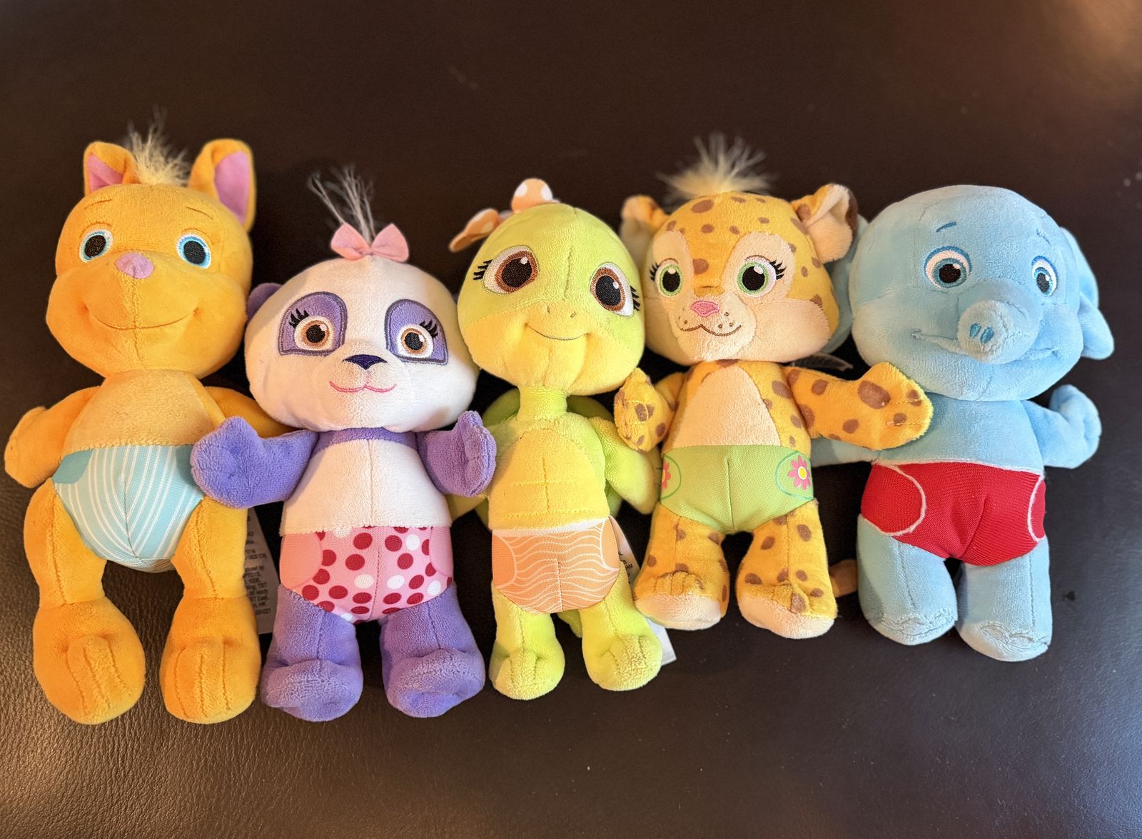 Word Party Set Of 5 Plushies