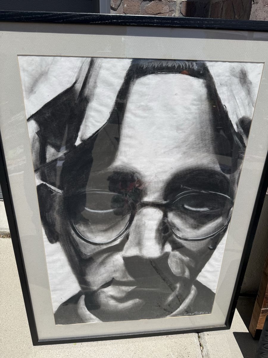 Original charcoal art