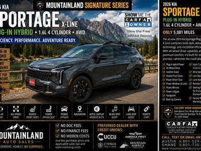 2026 Kia Sportage Plug-In Hybrid X-Line