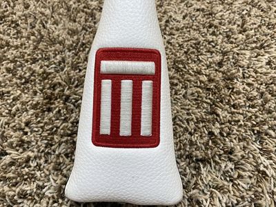 EVNROLL White & Black Putter Headcover Golf Club Cover