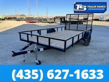 6x12 Built MAX Series ATV Trailer - 3.5K GVWR - Ramp Gate