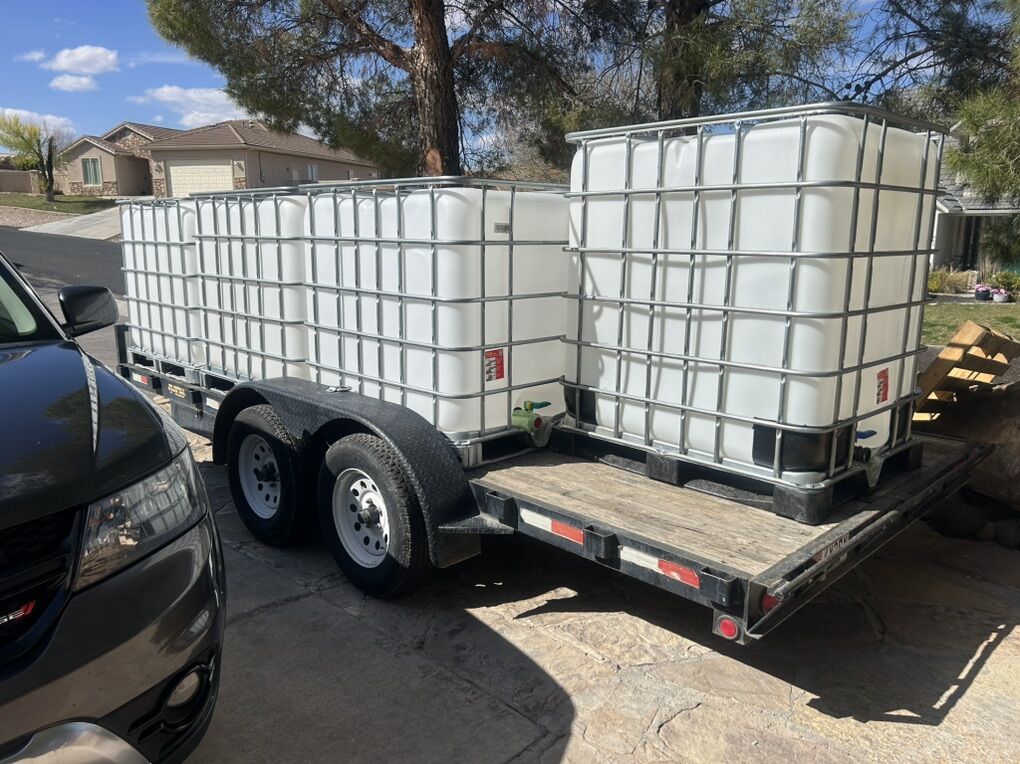 275 GALLON WATER CONTAINERS