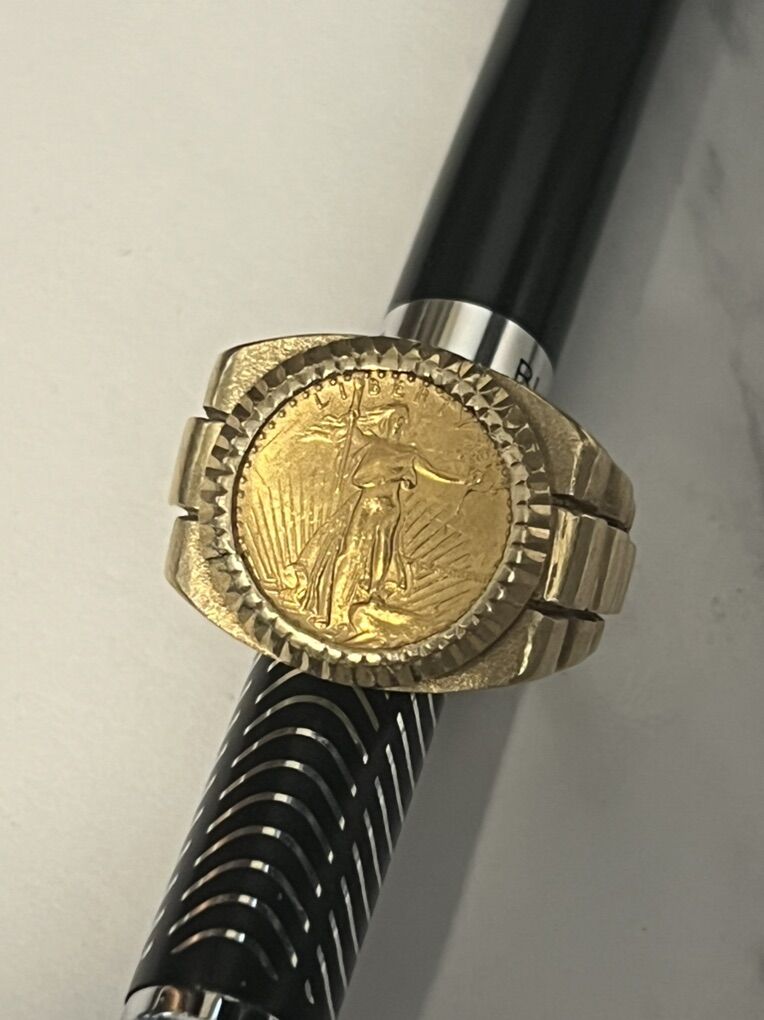 Mens 14 Ct Gold Ring