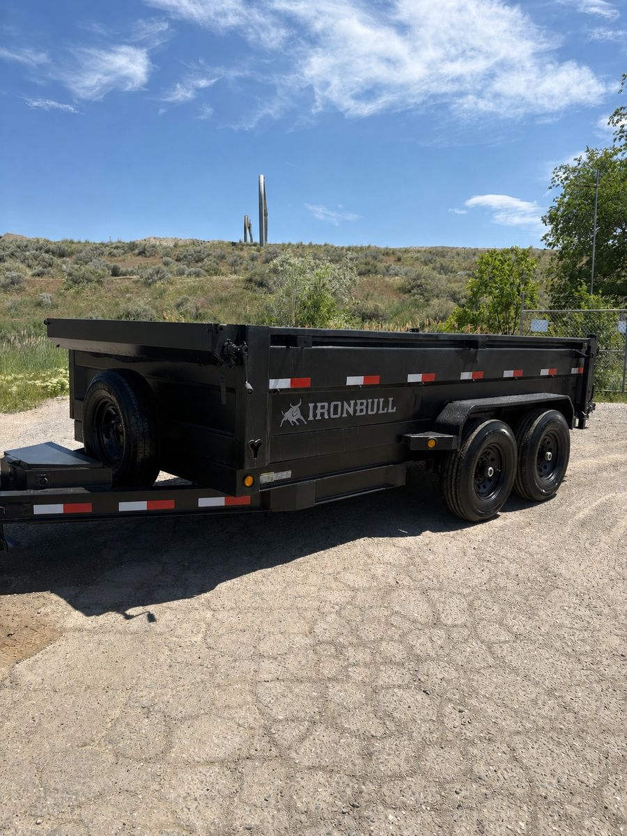 2018 Ironbull 7x14 Dump Trailer