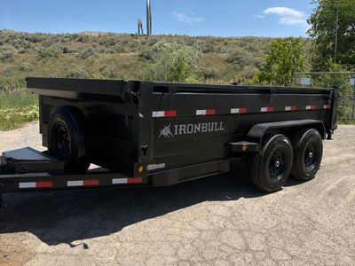 2018 Ironbull 7x14 Dump Trailer