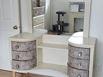 Upcycled Custom King Bedroom Set