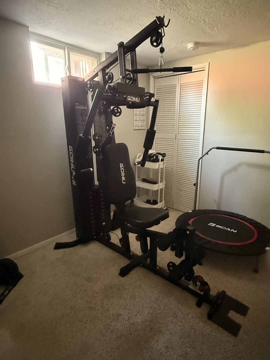 Red & Black Home Gym (Full Body)