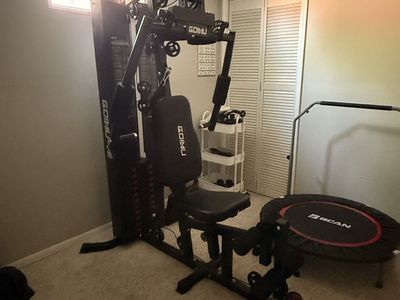 Red & Black Home Gym (Full Body)