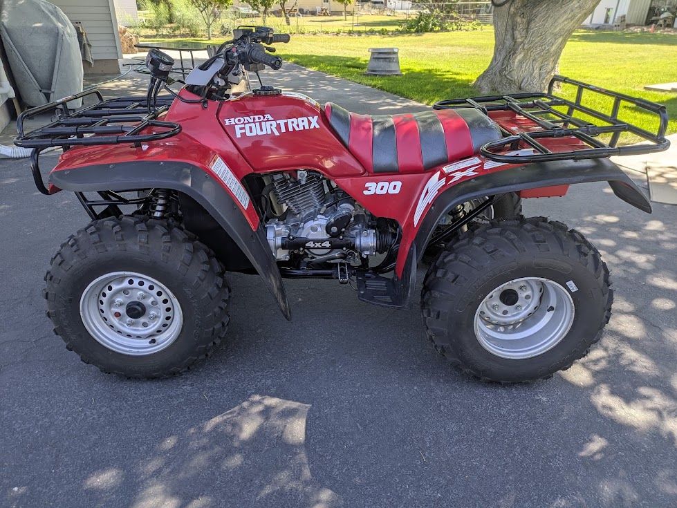 MINT 1991 Honda FourTrax 300 4x4 (TRX300FW)-Cherished, Collector Quality