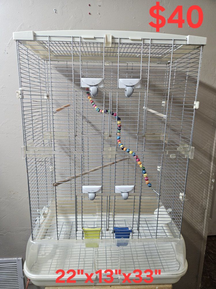 Large Vision Bird Cage