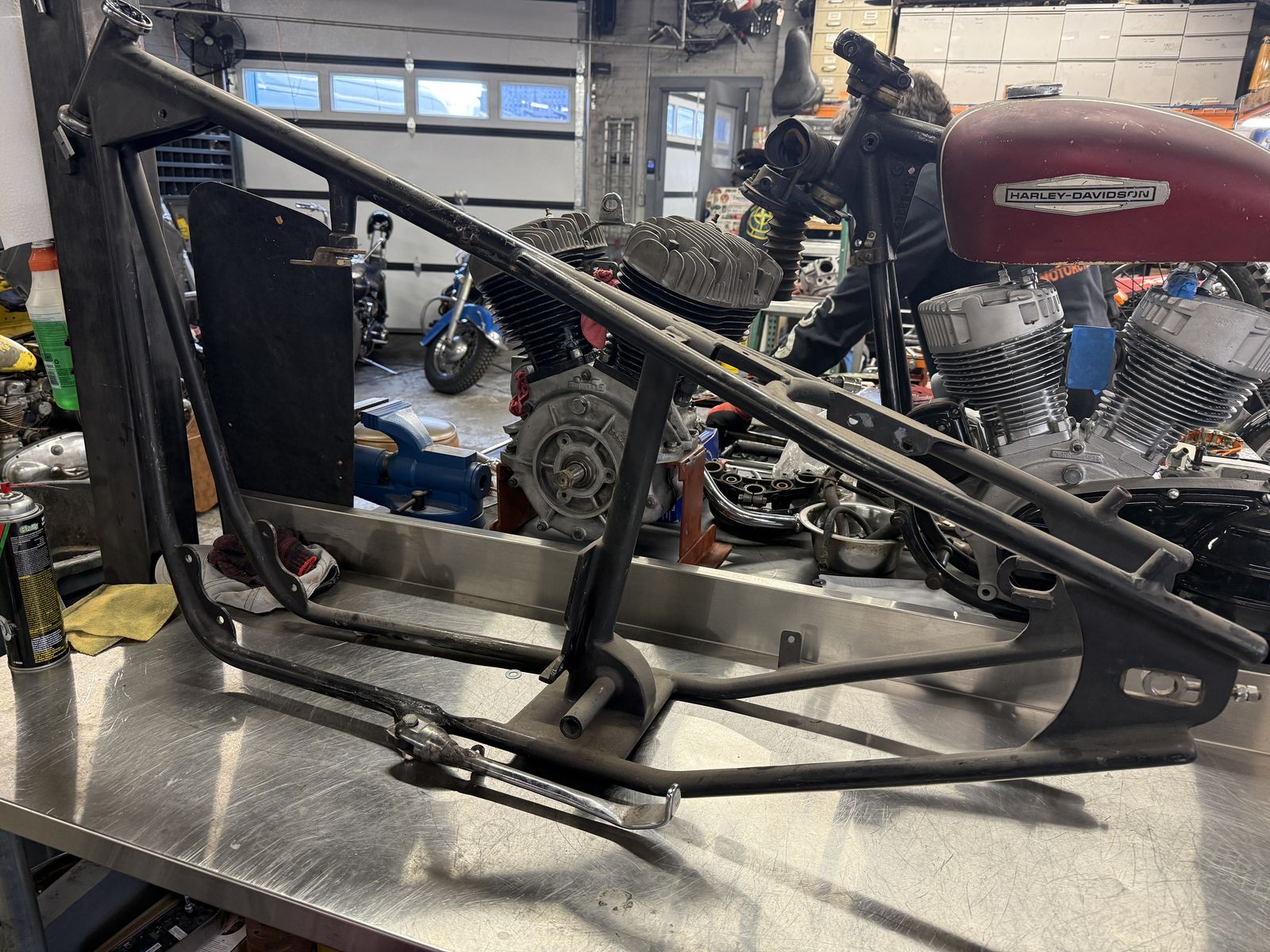 Original Ness Ironhead Frame