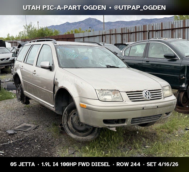 2005 Volkswagen Jetta Mk4 Parts - UTPAP Ogden