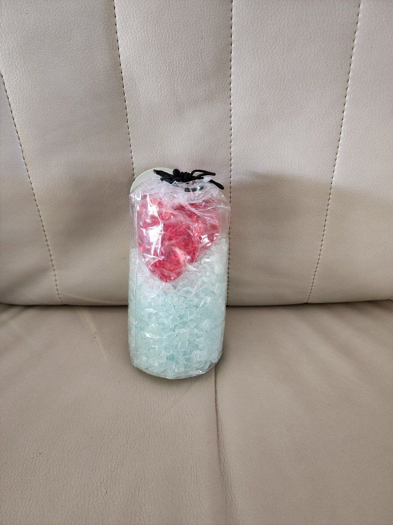 heart shaped vase filler beads
