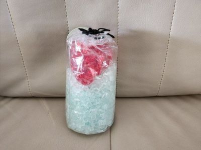 heart shaped vase filler beads